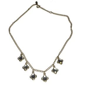 RARE Sarah Coventry Rain Flower Necklace 1975